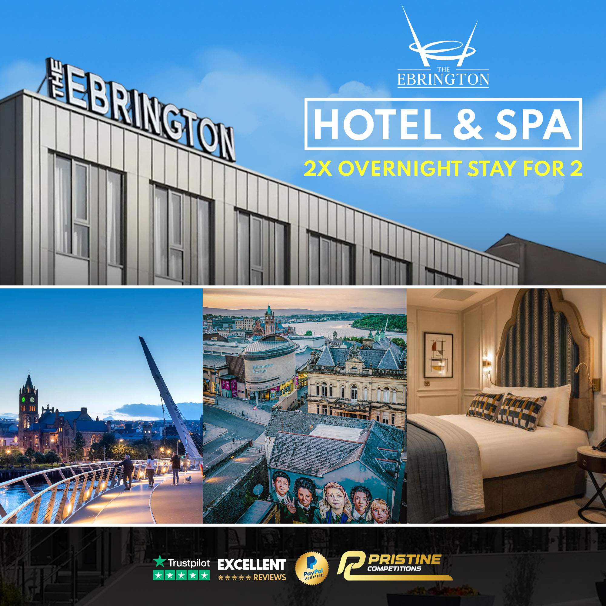 2x Night Autumn Stay for 2 at The Ebrington Hotel & Spa #3