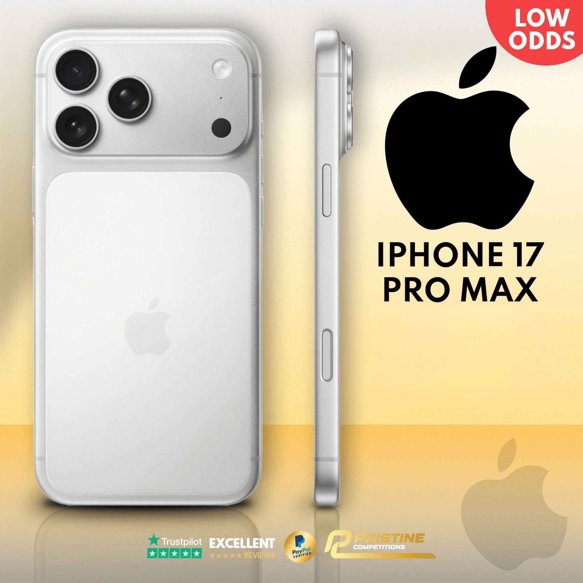 Apple iPhone 17 Pro MAX LOW ODDS #40