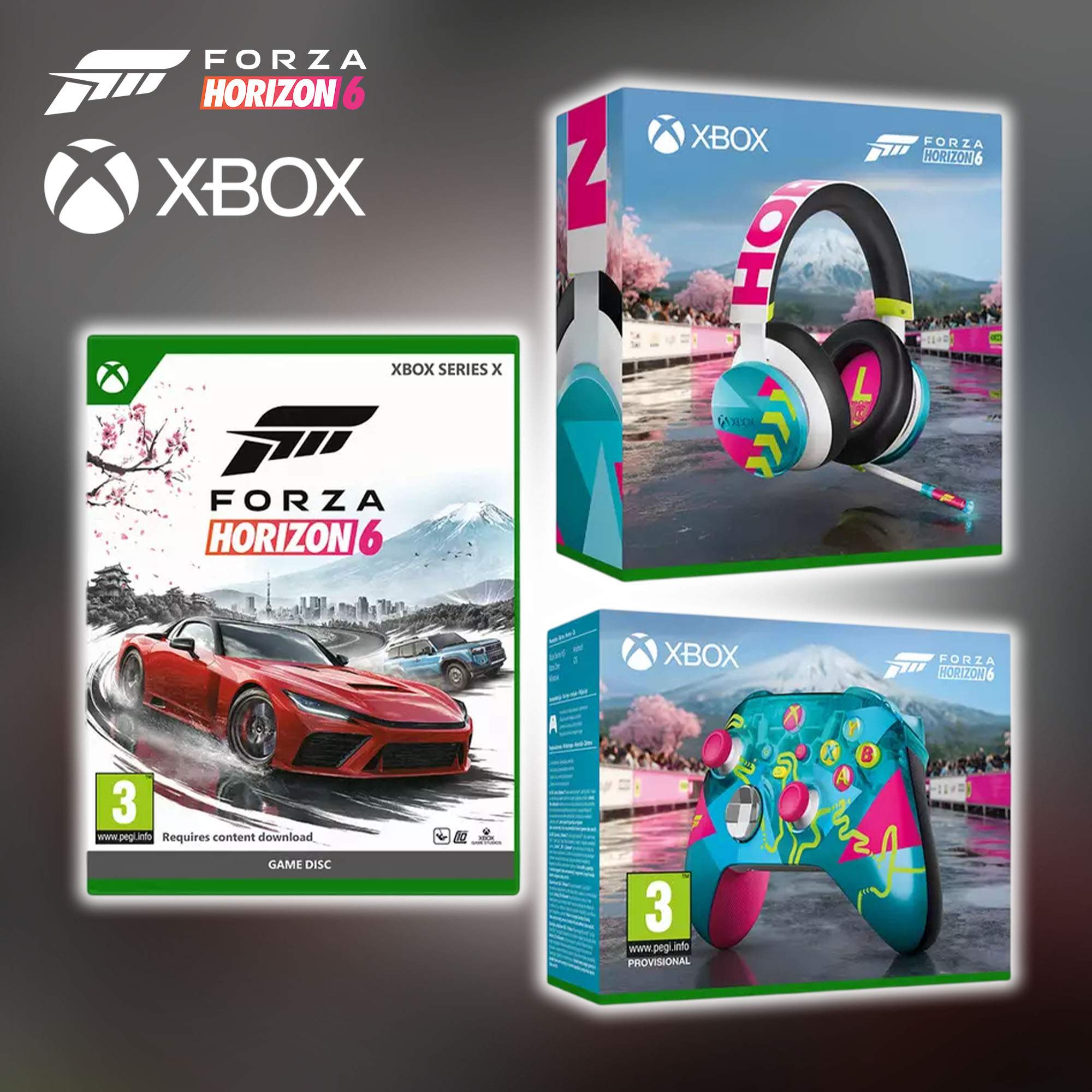 Forza Horizon 6 Xbox Series X Game, Headset & Controller Kit