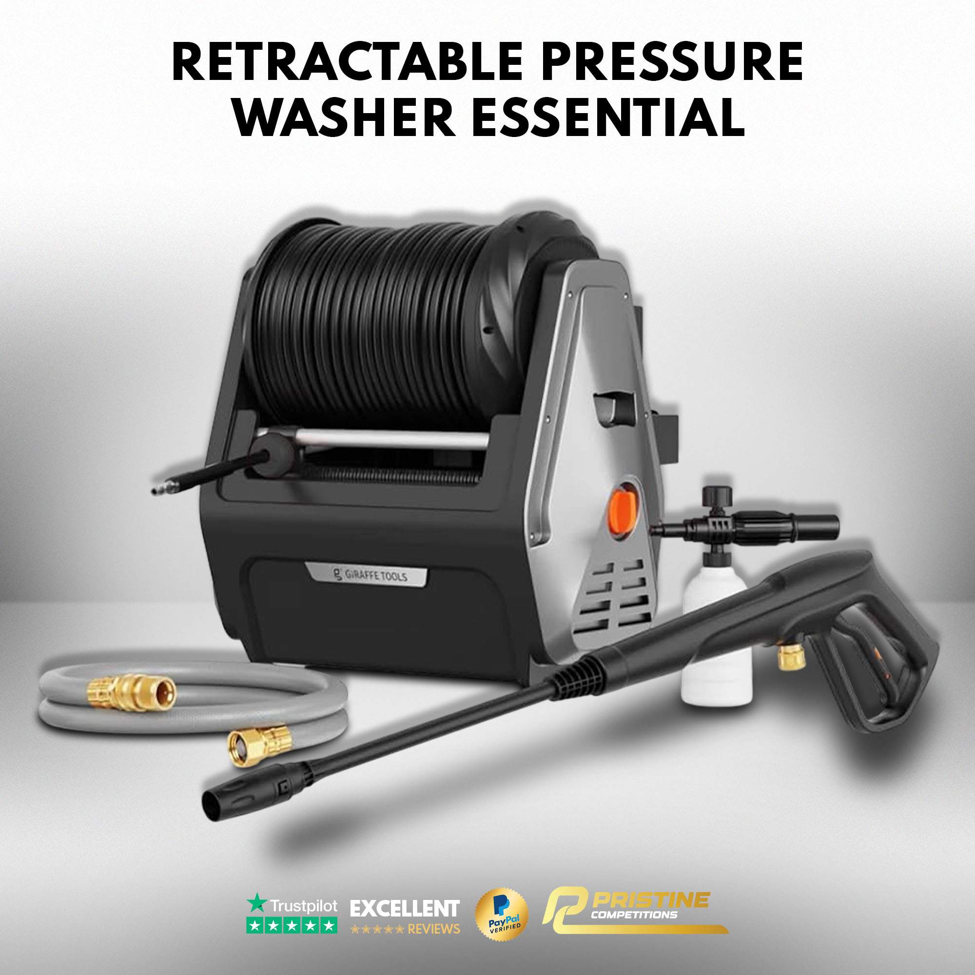 Grandfalls Retractable Pressure Washer Essential #5