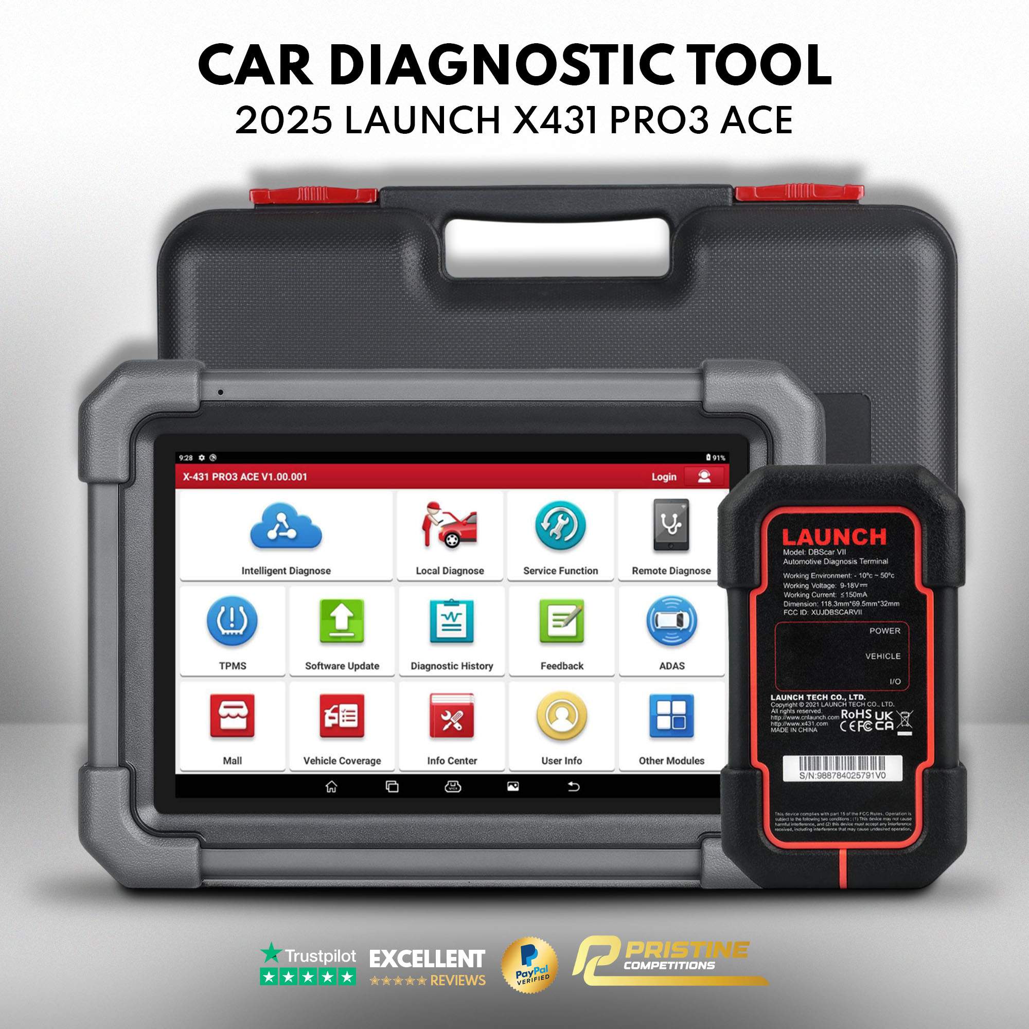 Launch X431 PRO3 ACE Car Diagnostic Tool #8