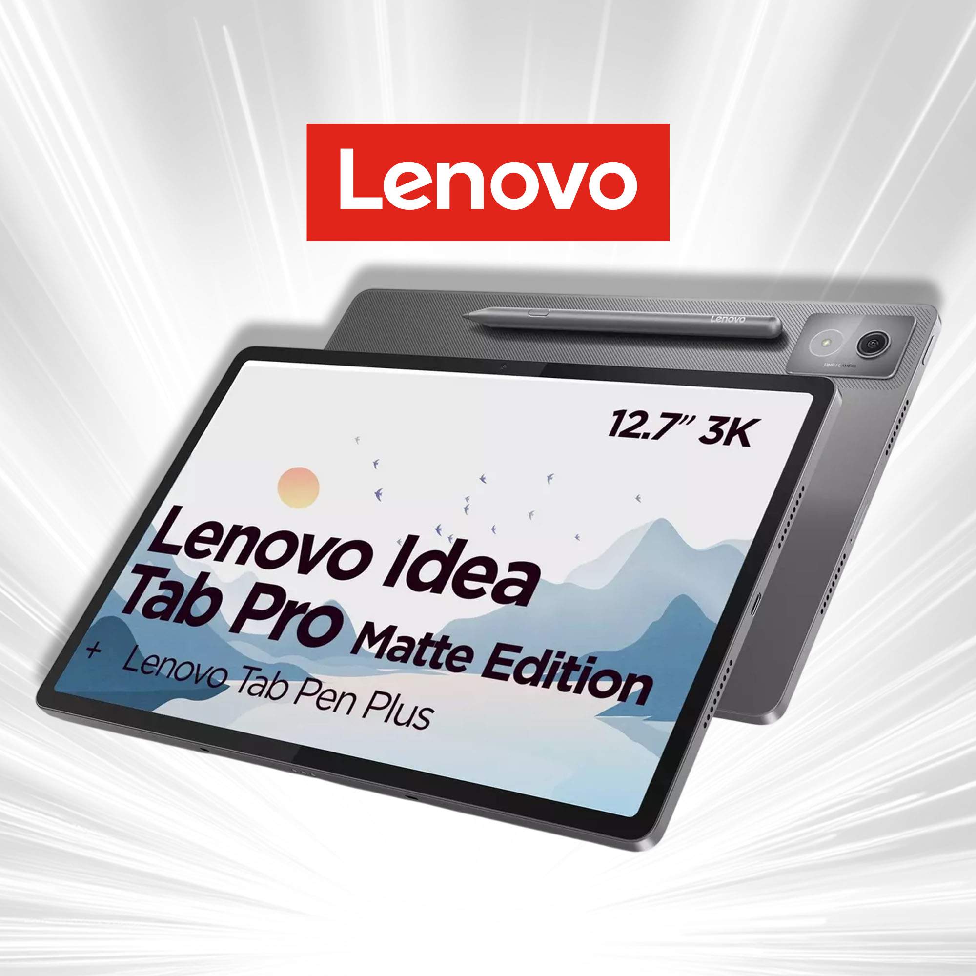Lenovo Idea Tab Pro Matte Edition 12.7in 128GB Wi-Fi Tablet