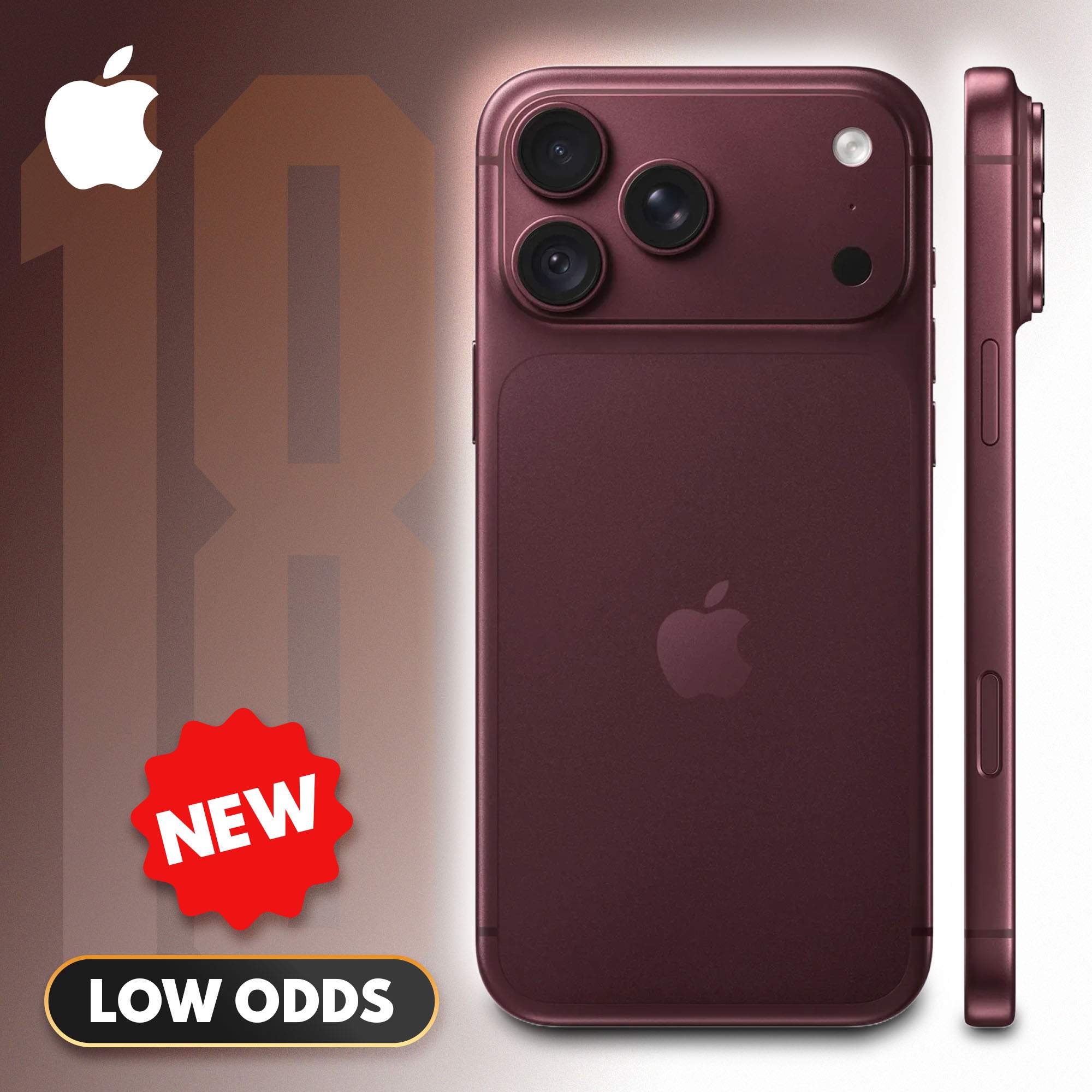 NEW Apple iPhone 18 Pro Max LOW ODDS