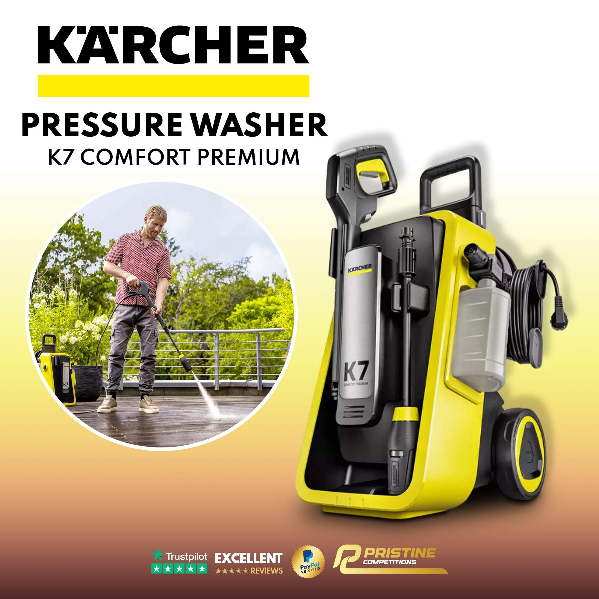NEW Karcher K7 Comfort Premium Pressure Washer #8