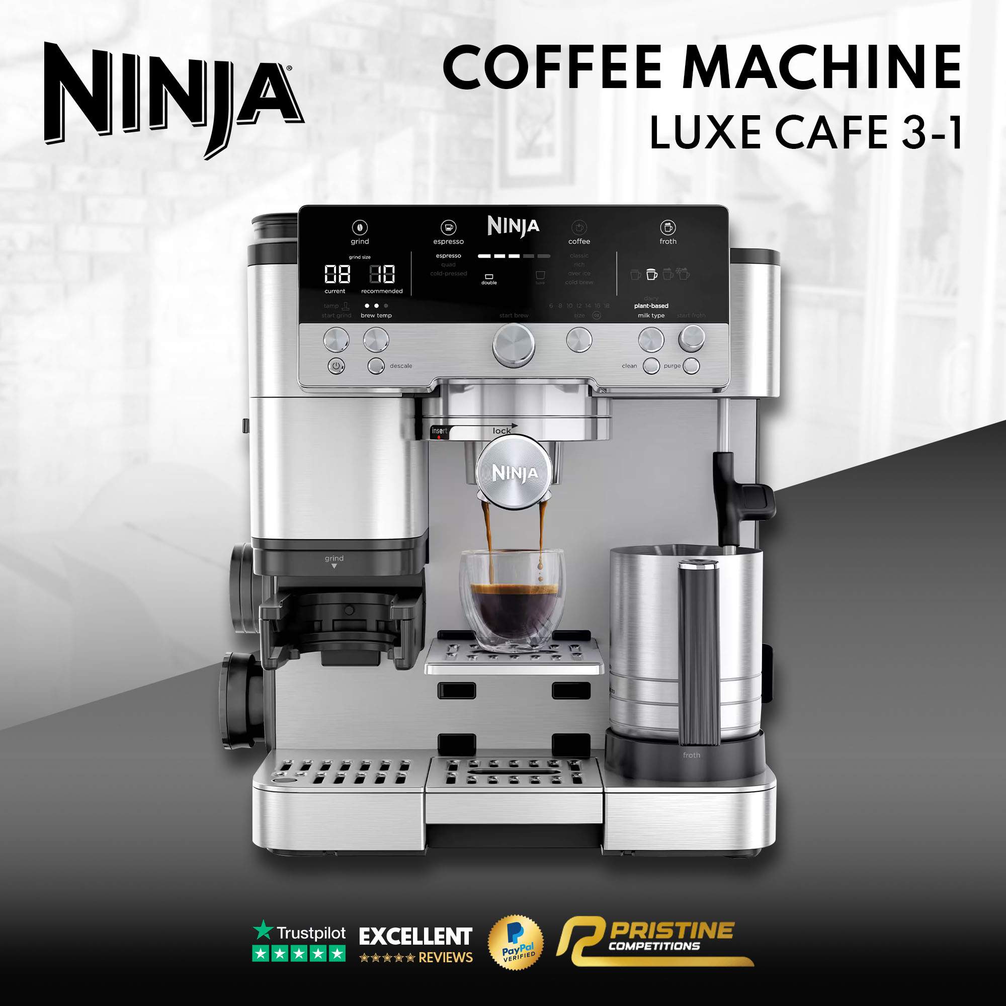 Ninja LUXE Cafe 3-1 Coffee Machine #16