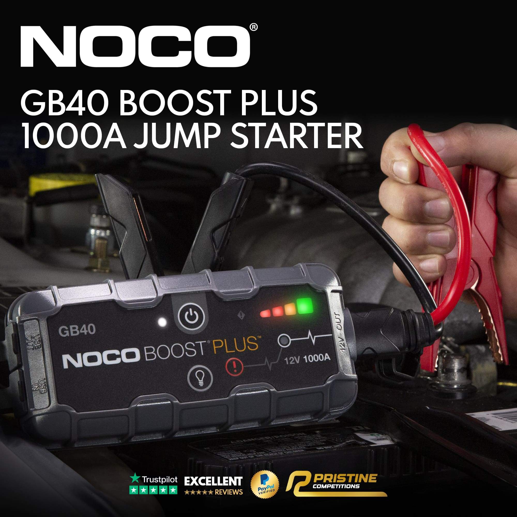 NOCO GB40 Boost Plus 1000A Jump Starter #15