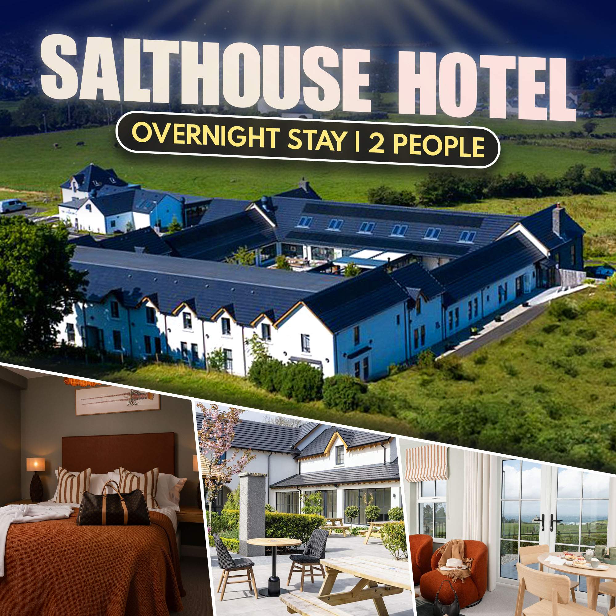 Overnight Stay for 2x People at The NEW Luxurious Salthouse Hotel #2