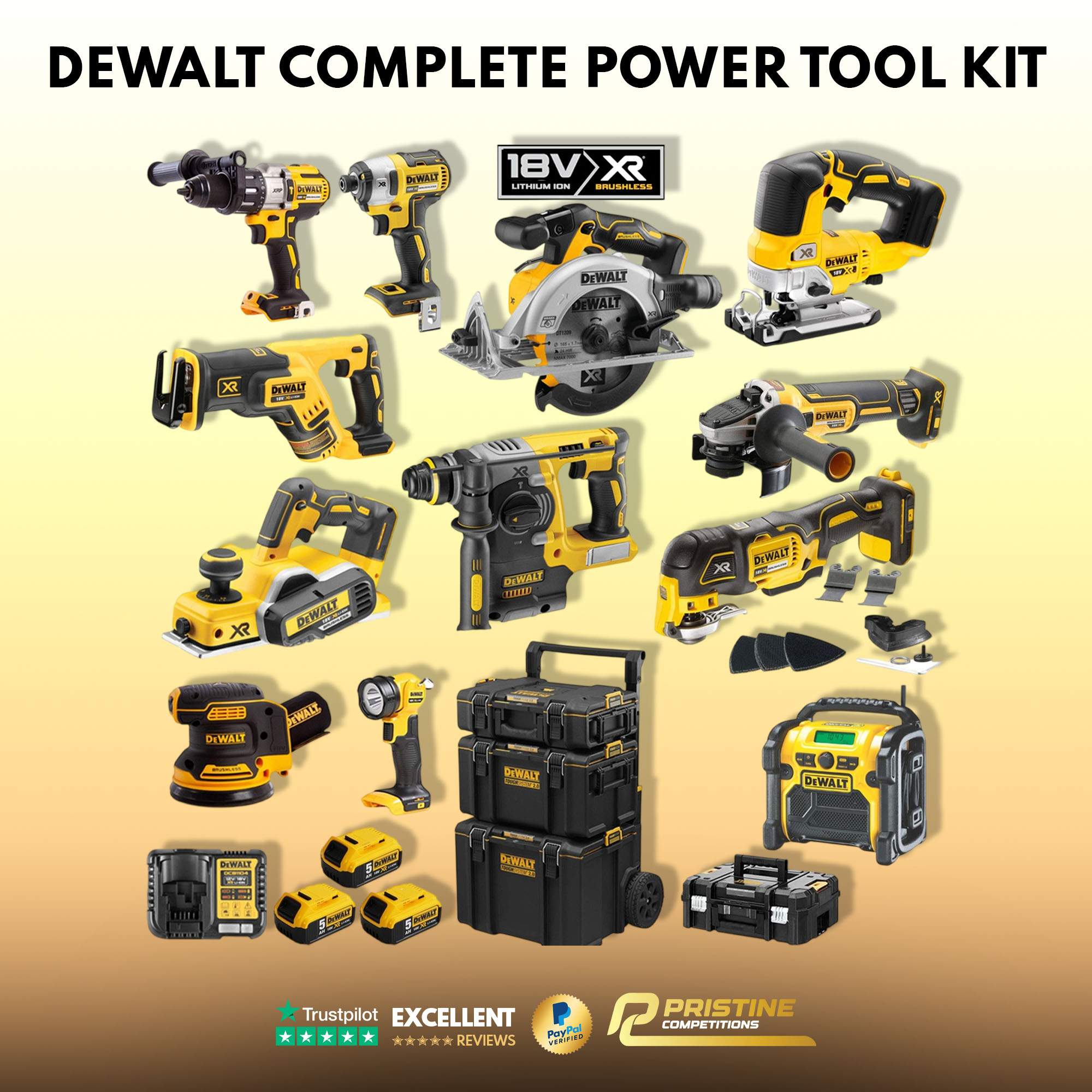 The Ultimate Dewalt Power Tool Kit #6
