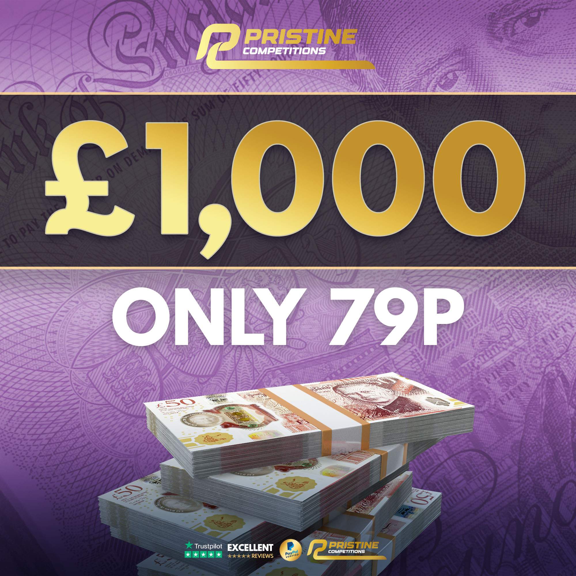 Thursdays £1,000 for 79p