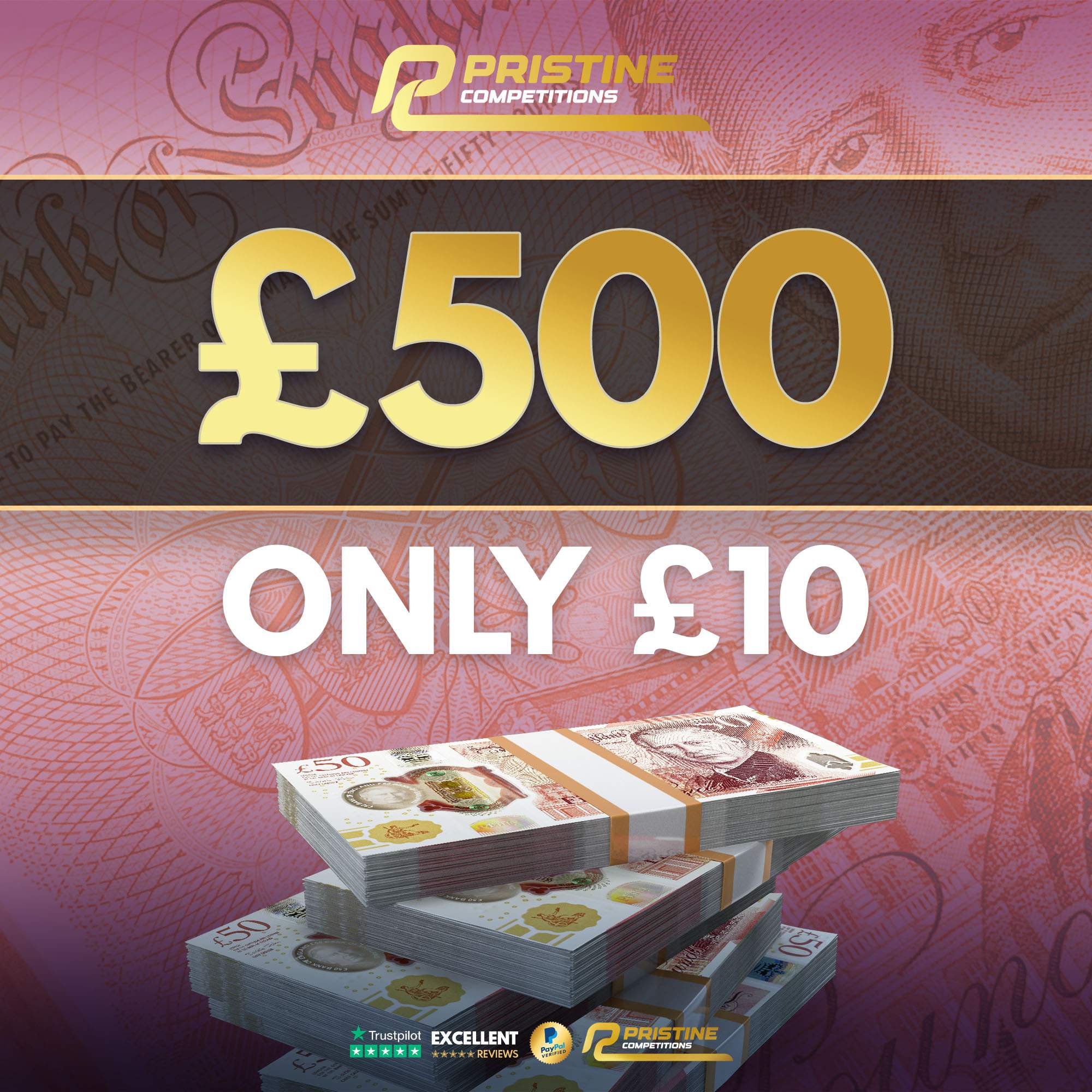 Tuesdays £500 for £10