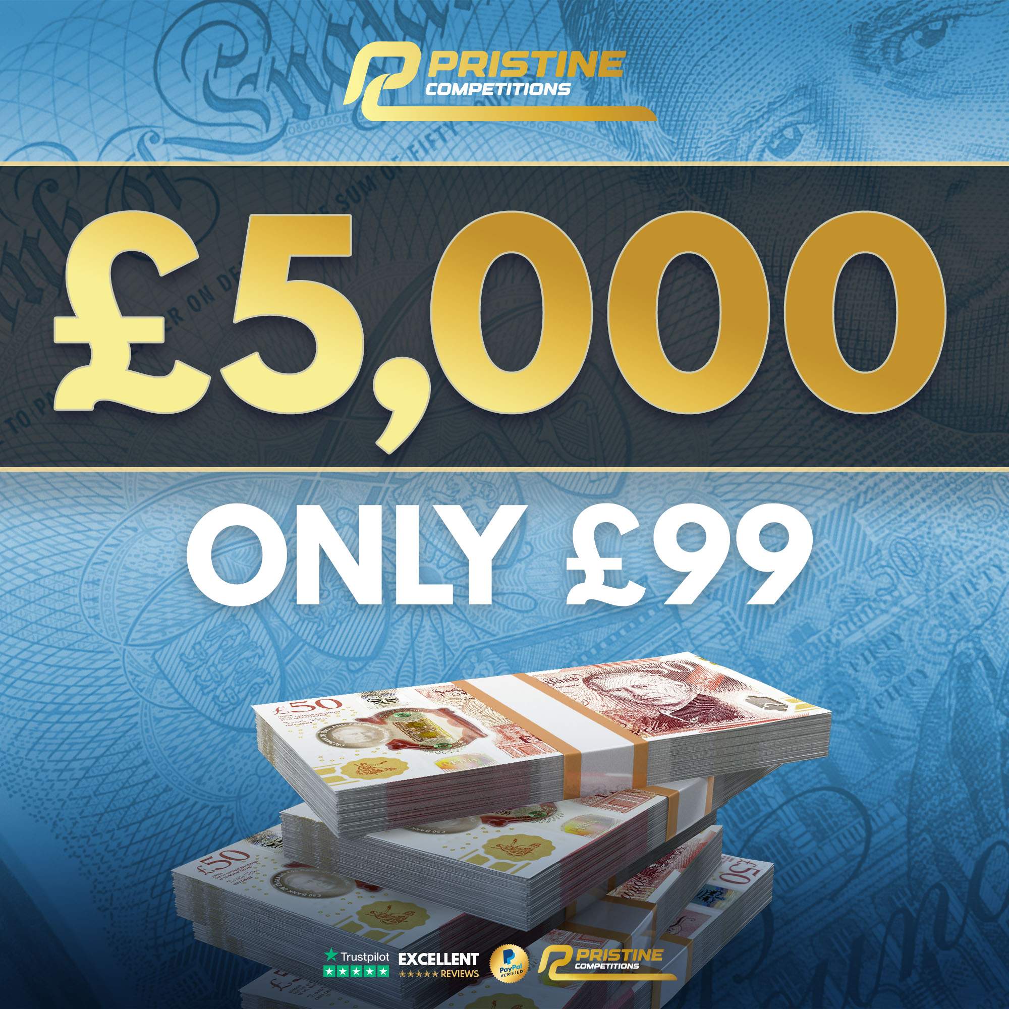 Wednesdays £5,000 for £99
