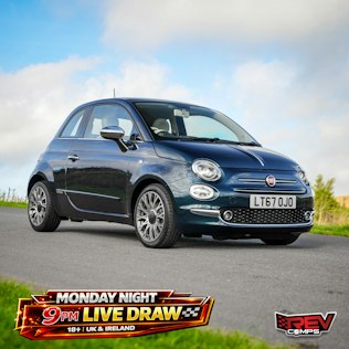 2017 FIAT 500 Dualogic Automatic + £1,000