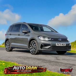 2025 VW TOURAN R-LINE DSG 7 SEATER + £2,000