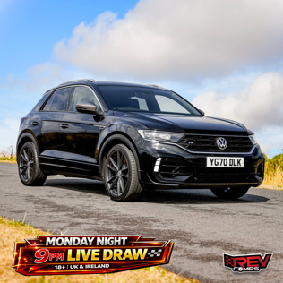 2020 VOLKSWAGEN T-ROC R TSI 4MOTION + £1,000
