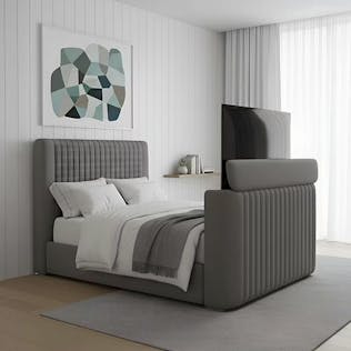 THE ULTIMATE KINGSIZE TV BED BUNDLE - FRAME, MATTRESS & TV #6