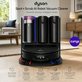 DYSON SPOT + SCRUB AI ROBOT VACUUM CLEANER - BLACK - PARENT DAY 2 #15