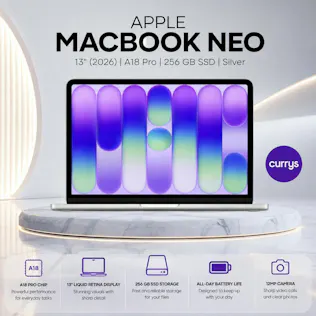 APPLE MACBOOK NEO 13" (2026) - A18 PRO, 256 GB SSD, SILVER PRODUCT CODE: N428512W | MHFA4B/A #4