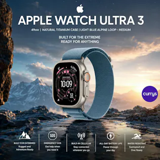 APPLE WATCH ULTRA 3 CELLULAR 49MM – TITANIUM LIGHT BLUE ALPINE LOOP PARENT DAY 3 #15