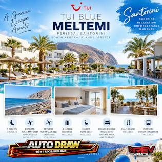 TUI BLUE  7-NIGHT SANTORINI ESCAPE FOR TWO - PRIVATE POOL