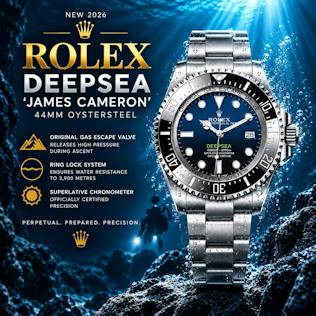 NEW 2026 ROLEX DEEP SEA 'JAMES CAMERON' OR £8,000 #1