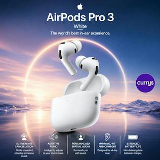 APPLE AIRPODS PRO 3 - WHITE - PARENT DAY 1 REBORN #19