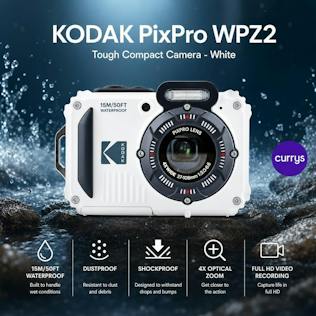 KODAK PixPro WPZ2 Tough Compact Camera - White #1 #1