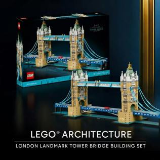 LEGO® ARCHITECTURE LONDON LANDMARK TOWER BRIDGE BUILDING SET #1