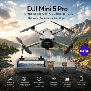 DJI MINI 5 PRO DRONE FLY MORE COMBO + RC 2 CONTROLLER - PARENT DAY 2 #22