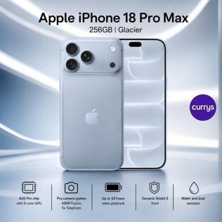 APPLE iPhone 18 Pro Max GLACIER 256GB #1 #2