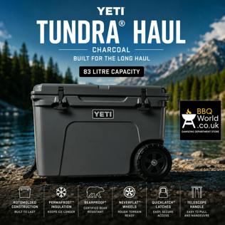 LEGENDARY YETI TUNDRA HAUL WHEELED HARD COOLER - CHARCOAL PARENT DAY 3 #22