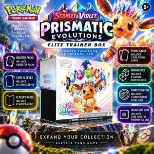 POKEMON TCG: PRISMATIC EVOLUTIONS - ELITE TRAINER BOX 2.0 #32