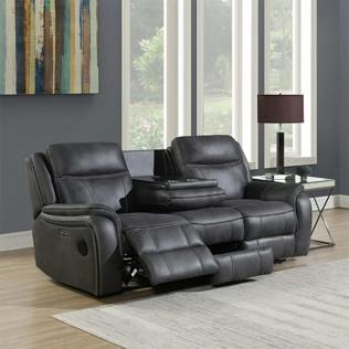BRAND NEW PHOENIX MEDIA 3 SEATER POWER RECLINER #13