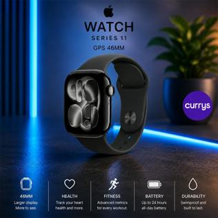APPLE WATCH SERIES 11 46MM JET BLACK PARENT DAY 4 #22