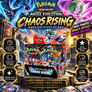 POKÉMON TCG: MEGA EVOLUTION-CHAOS RISING BOOSTER DISPLAY BOX (36 PACKS) PARENT (1 DAY) 2.0 #34