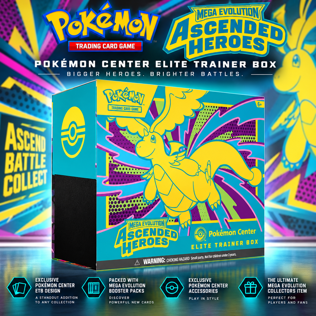 POKÉMON TCG: MEGA EVOLUTION—ASCENDED HEROES POKÉMON CENTER ETB #2