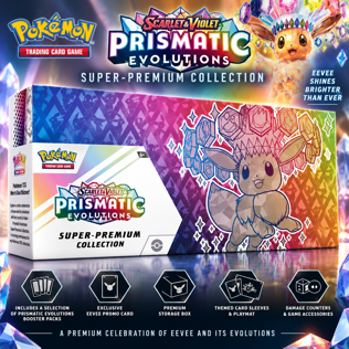 POKÉMON TCG: SCARLET & VIOLET-PRISMATIC EVOLUTIONS SUPER-PREMIUM COLLECTION #1