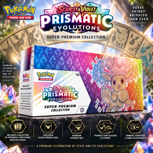 POKÉMON SCARLET & VIOLET-PRISMATIC EVOLUTIONS SUPER PREMIUM COLLECTION #1