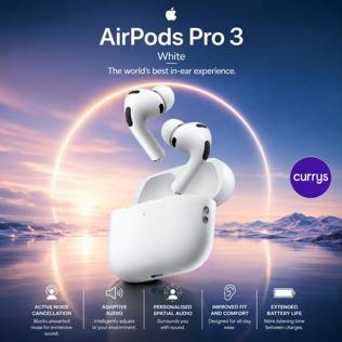 APPLE AIRPODS PRO 3 - WHITE - PARENT DAY 1 REBORN #22
