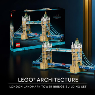 LEGO® ARCHITECTURE LONDON LANDMARK TOWER BRIDGE BUILDING SET #3