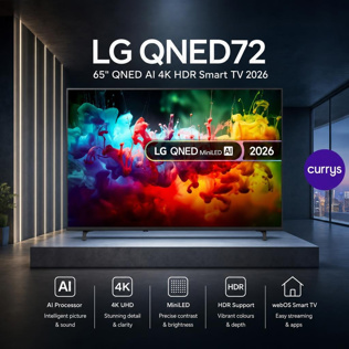 LG QNED72 65" QNED AI 4K HDR Smart TV 2026 #1 #4