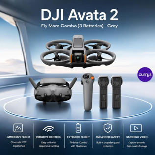 DJI Avata 2 Fly More Combo (3 Batteries) - Grey #1 #4