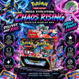 CLONE - POKÉMON TCG: MEGA EVOLUTION-CHAOS RISING BOOSTER DISPLAY BOX (36 PACKS) PARENT (1 DAY) #37