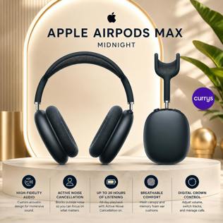 APPLE AIRPODS MAX 2 WIRELESS NOISE-CANCELLING HEADPHONES - MIDNIGHT - PARENT DAY 2 #24
