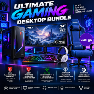 ULTIMATE GAMING DESKTOP BUNDLE #3