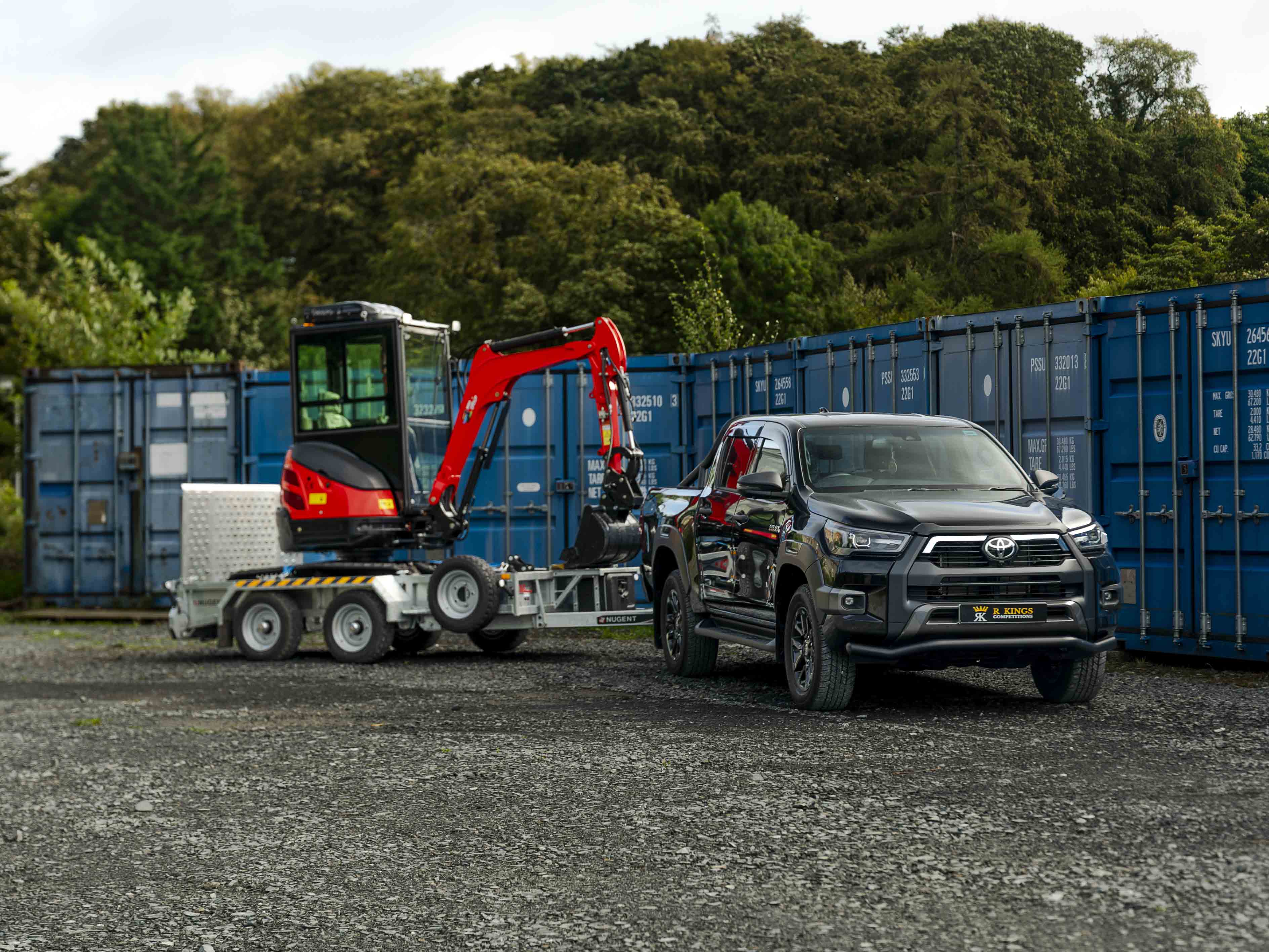 £50,000 or 2026 Toyota Hilux Invincible X and Mini Excavator