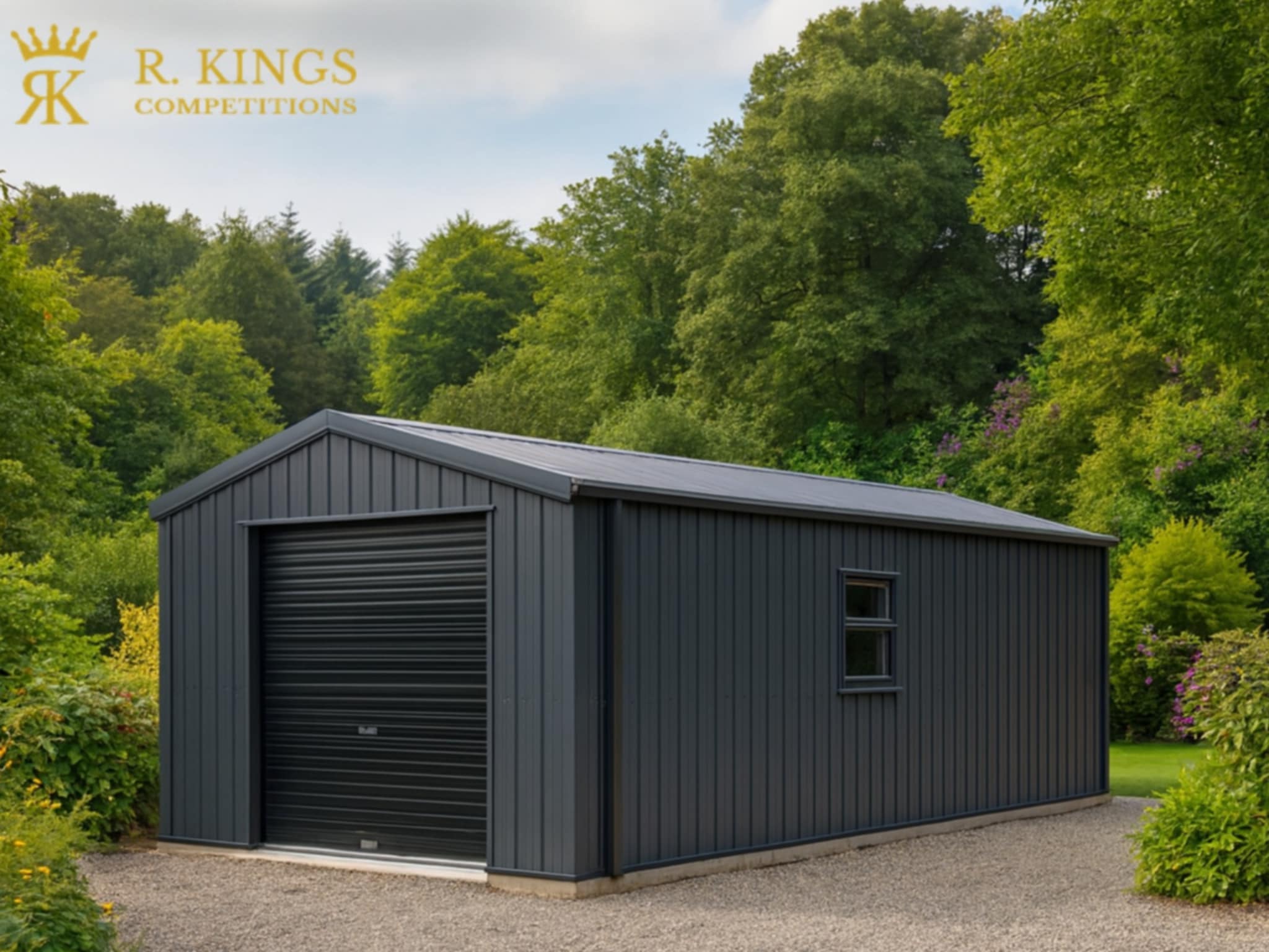 6m x 4m Garage Bundle Including Set-up & Concrete Base