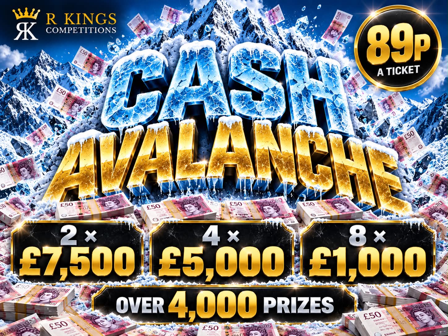 89p Cash Avalanche Competition