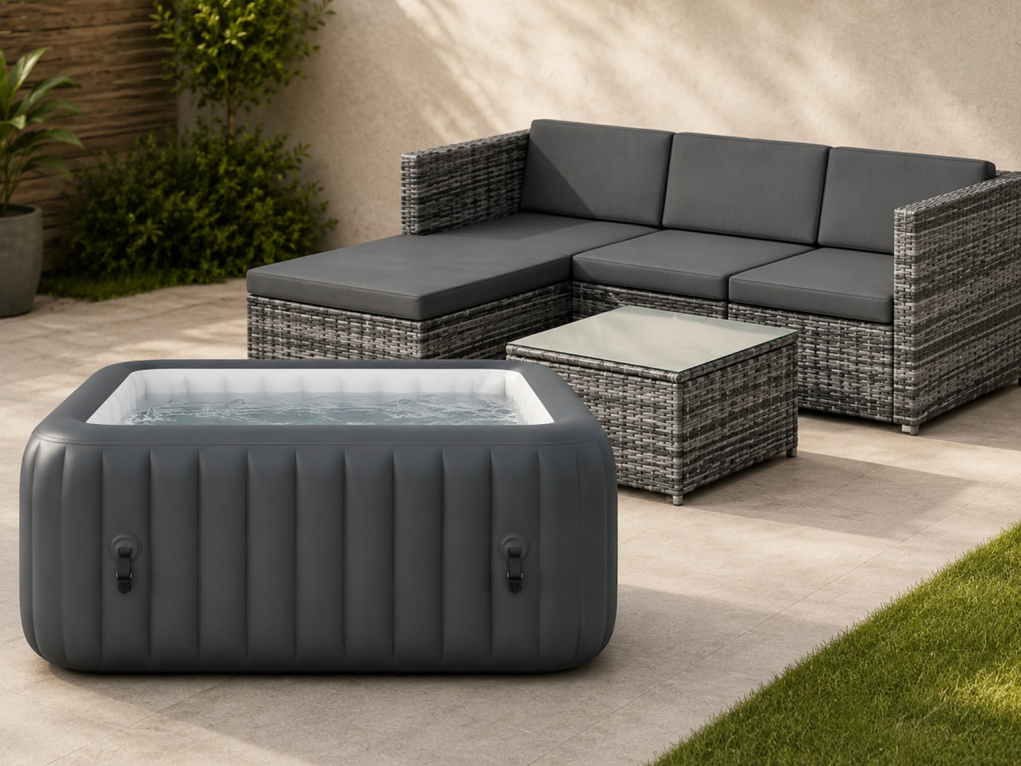Hot Tub & Garden Furniture Bundle