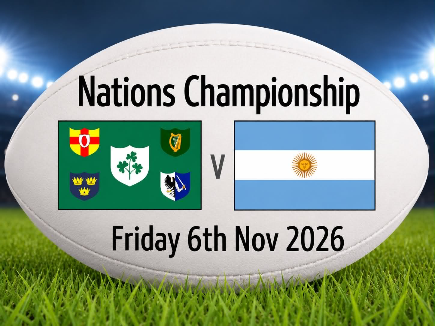 Ireland v Argentina Nations Championship 6th Nov