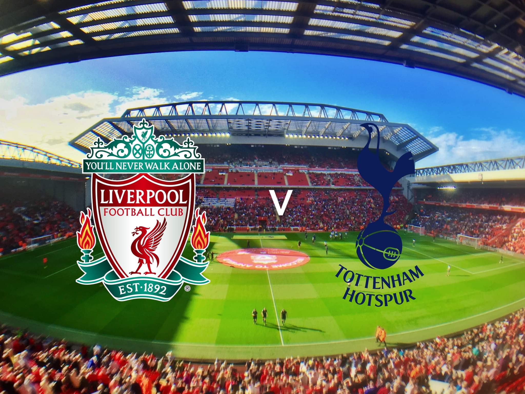 Liverpool v Spurs Hospitality Package & £500